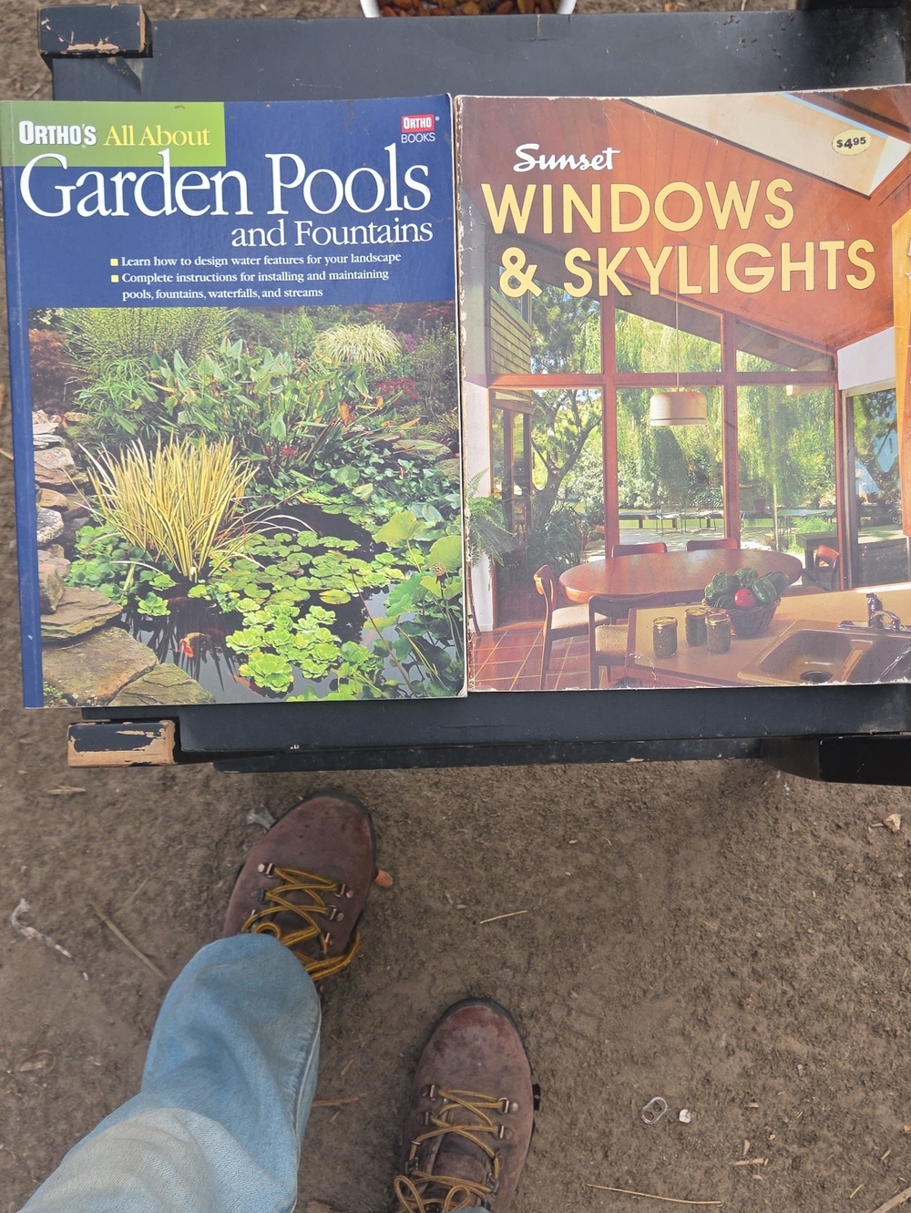 All About Garden Pools and Fountains Book - Green Cover Andwindows And Skylights